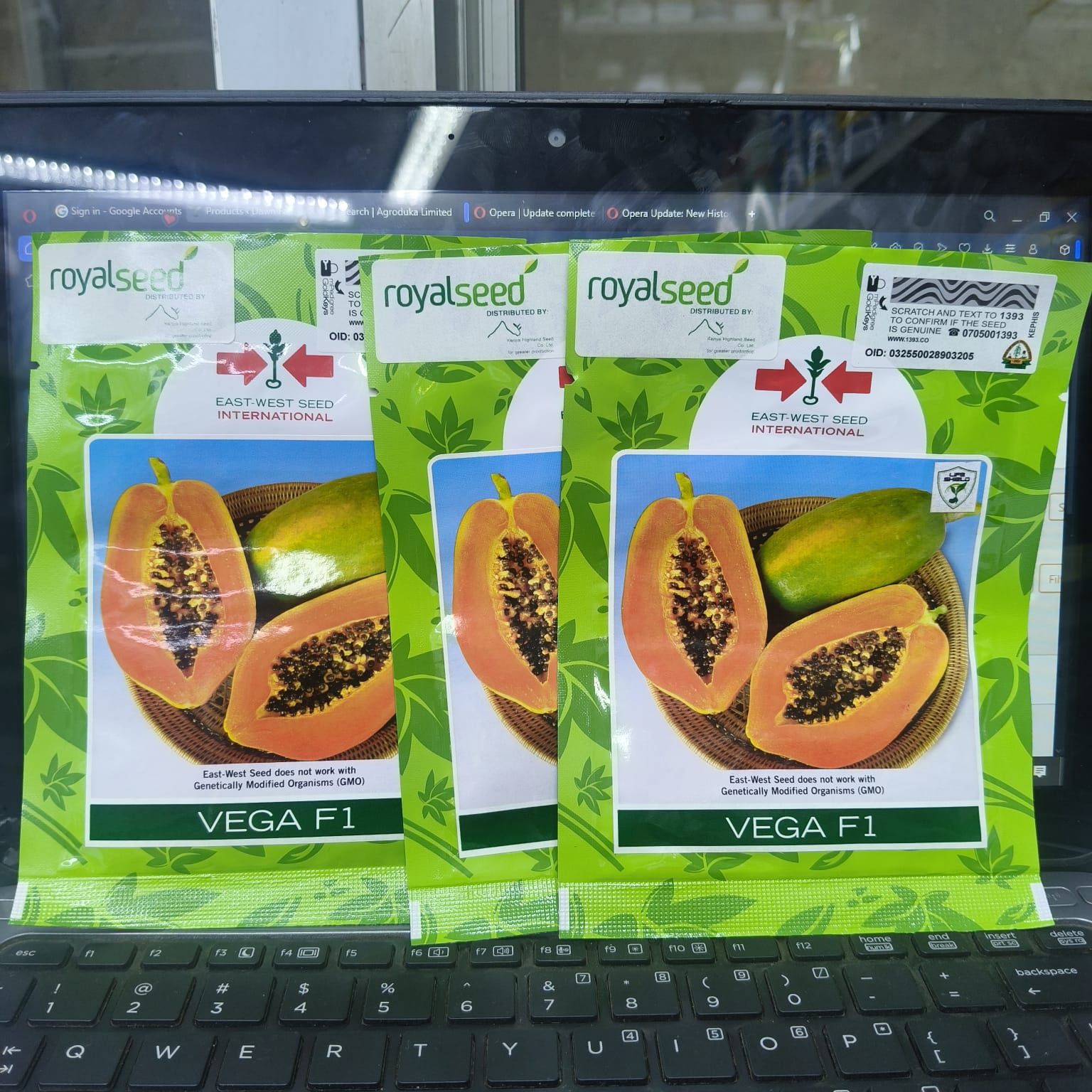Vega F1 Papaya