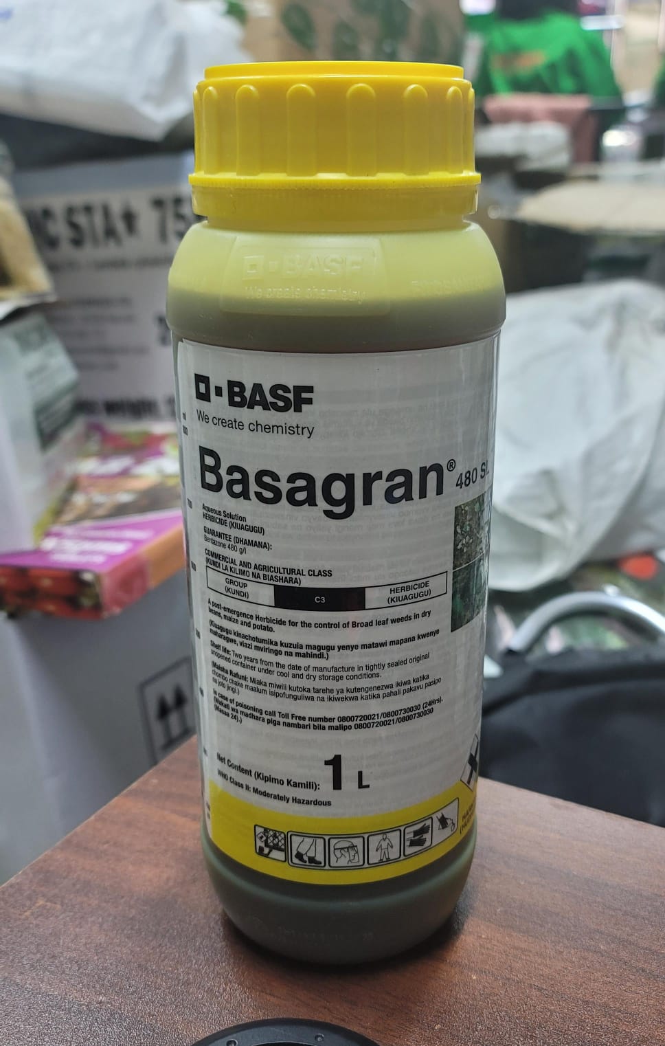Basagran 480 Herbicide in Kenya for Beans, Maize and Potatoes